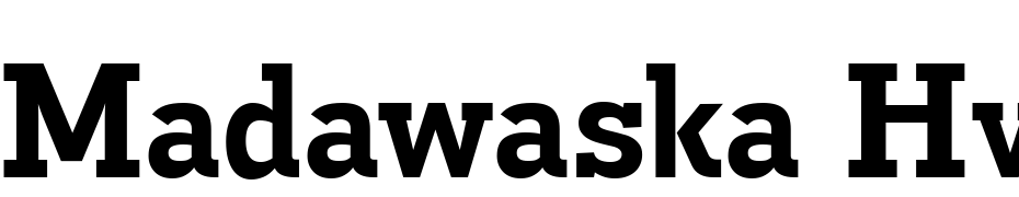 Madawaska Hv Regular Font Download Free